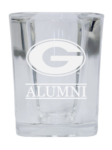 NCAA Grambling State Tigers Alumni 2oz Laser Etched Square Shot Glass 