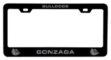 Load image into Gallery viewer, Gonzaga Bulldogs NCAA Laser-Engraved Metal License Plate Frame - Choose Black or White Color
