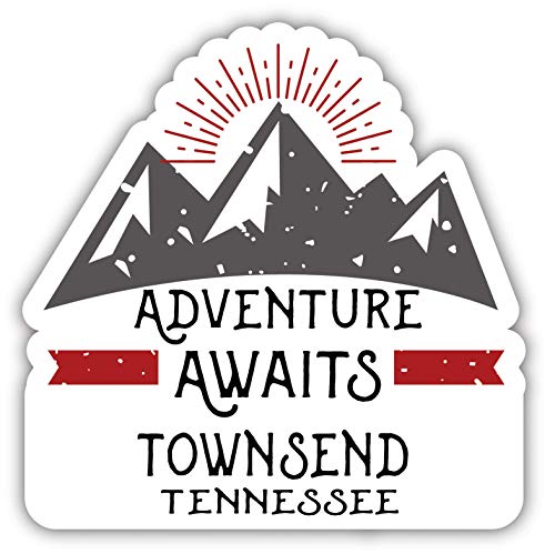 Townsend Tennessee Souvenir Decorative Stickers (Choose theme and size)