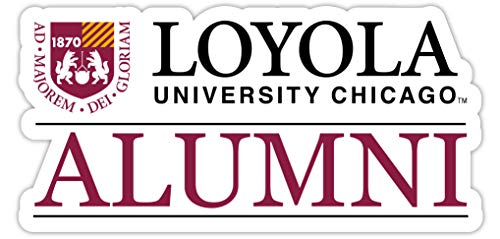 Loyola University Ramblers 4-Inch Alumni NCAA Vinyl Sticker - Durable School Spirit Decal