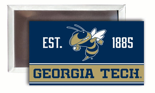 Georgia Tech Yellow Jackets  2x3-Inch NCAA Vibrant Collegiate Fridge Magnet - Multi-Surface Team Pride Accessory Single Unit