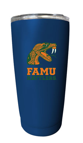 Florida A&M Rattlers NCAA Insulated Tumbler - 16oz Stainless Steel Travel Mug Choose Your Color