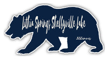 Load image into Gallery viewer, Lithia Springs Shelbyville Lake Illinois Souvenir Decorative Stickers (Choose theme and size)
