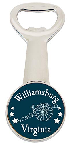 Williamsburg Virginia Historic Town Souvenir Magnetic Bottle Opener