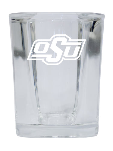 Oklahoma State Cowboys NCAA Collector's Edition 2oz Square Shot Glass - Laser Etched Logo 