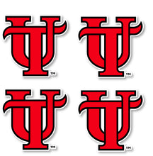 Load image into Gallery viewer, University of Tampa Spartans 2 Inch Vinyl Mascot Decal Sticker
