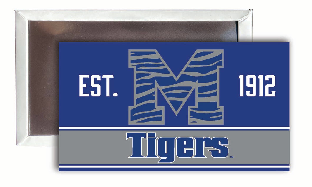 Memphis Tigers  2x3-Inch NCAA Vibrant Collegiate Fridge Magnet - Multi-Surface Team Pride Accessory Single Unit