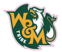 Load image into Gallery viewer, William and Mary 6-Inch Mascot Logo NCAA Vinyl Decal Sticker for Fans, Students, and Alumni
