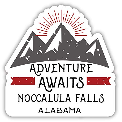 Noccalula Falls Alabama Souvenir Decorative Stickers (Choose theme and size)