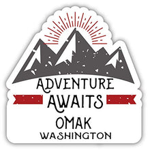 Load image into Gallery viewer, Omak Washington Souvenir Decorative Stickers (Choose theme and size)
