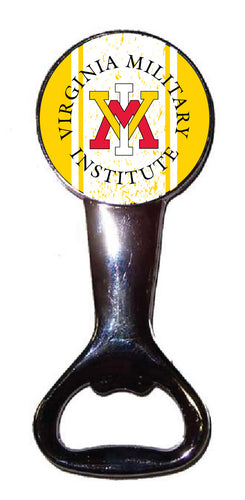 VMI Keydets Officially Licensed Magnetic Metal Bottle Opener - Tailgate & Kitchen Essential