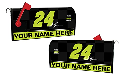 Nascar Custom Personalized #24 William Byron Mailbox Cover Number Design New for 2022 with Name