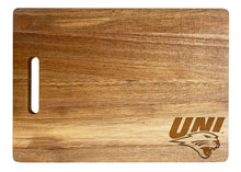 Load image into Gallery viewer, Northern Iowa Panthers Engraved Wooden Cutting Board 10&quot; x 14&quot; Acacia Wood
