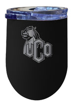 Load image into Gallery viewer, University of Central Oklahoma Bronchos NCAA Laser-Etched Wine Tumbler - 12oz  Stainless Steel Insulated Cup

