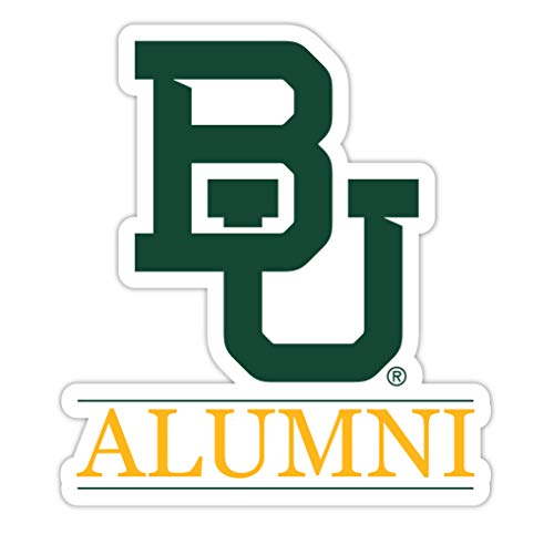 Baylor Bears 4-Inch Alumni 4-Pack NCAA Vinyl Sticker - Durable School Spirit Decal