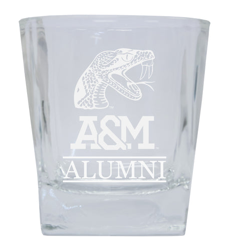 Florida A&M Rattlers 2-Pack Alumni Elegance 10oz Etched Glass Tumbler