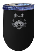 Load image into Gallery viewer, Loyola University Ramblers 12 oz Etched Insulated Wine Stainless Steel Tumbler - Choose Your Color
