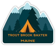 Load image into Gallery viewer, Trout Brook Baxter Maine Souvenir Decorative Stickers (Choose theme and size)
