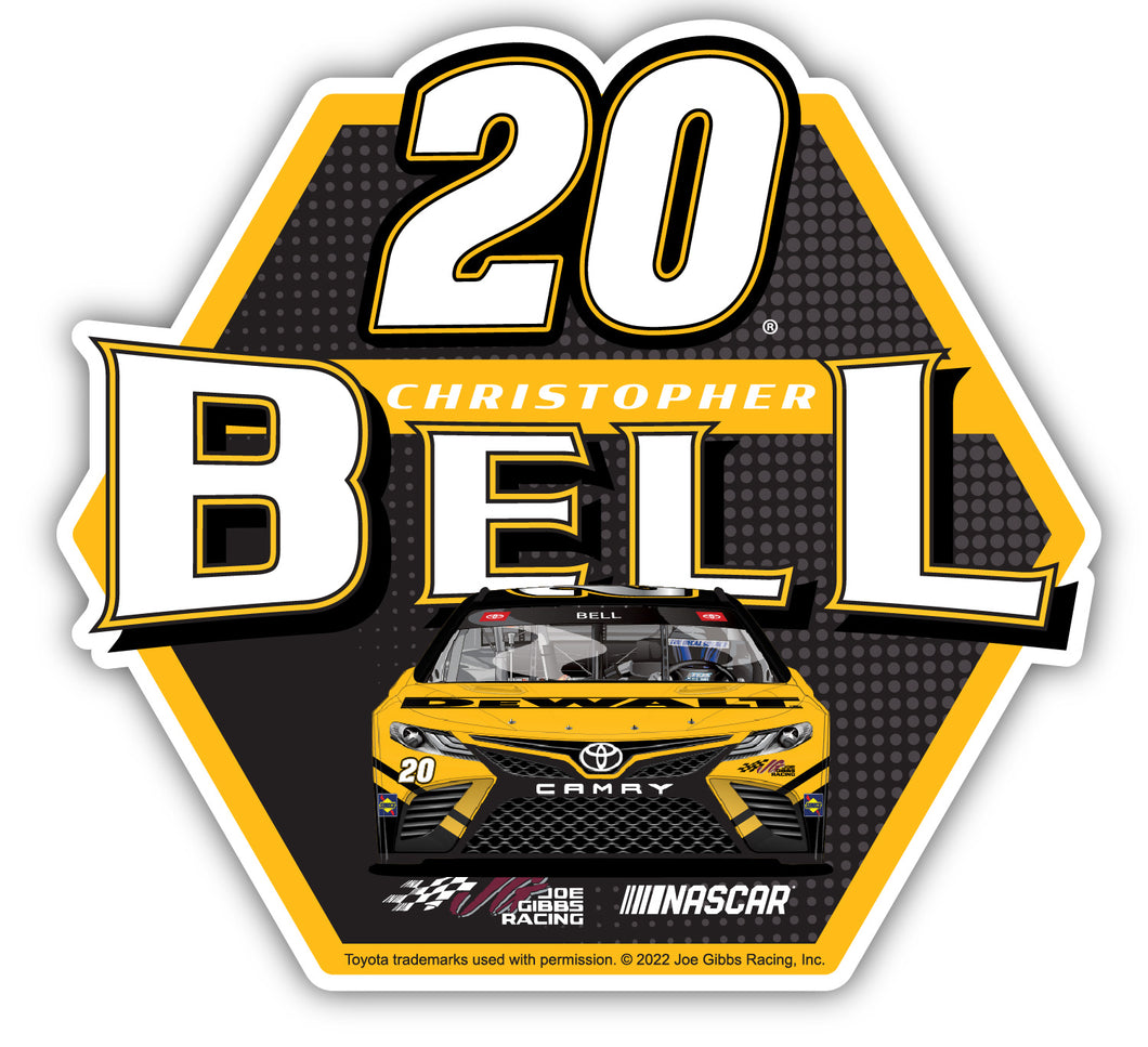 Christopher Bell #20 NASCAR Laser Cut Decal