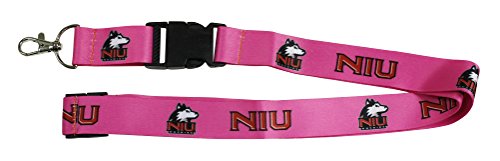 Ultimate Sports Fan Lanyard -  Northern Illinois Huskies Spirit, Durable Polyester, Quick-Release Buckle & Heavy-Duty Clasp