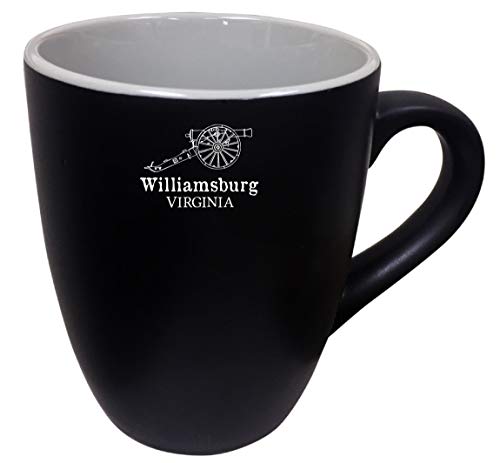 Williamsburg Virginia Historic Town Souvenir Two Tone Ceramic Mug 2-Pack