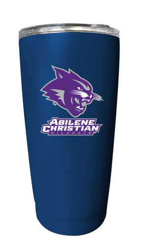 Abilene Christian University NCAA Insulated Tumbler - 16oz Stainless Steel Travel Mug Choose Your Color