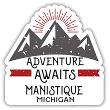 Load image into Gallery viewer, Manistique Michigan Souvenir Decorative Stickers (Choose theme and size)
