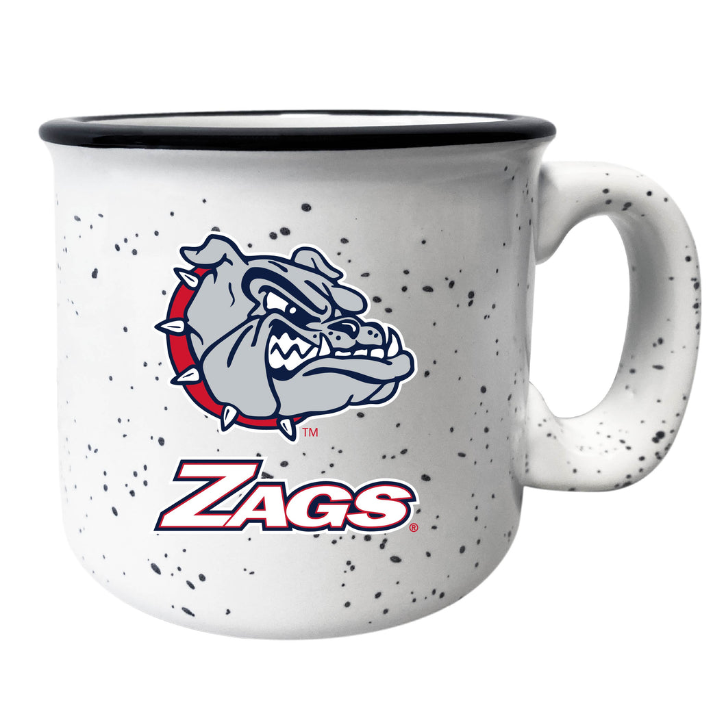 Gonzaga Bulldogs Speckled Ceramic Camper Coffee Mug - Choose Your Color