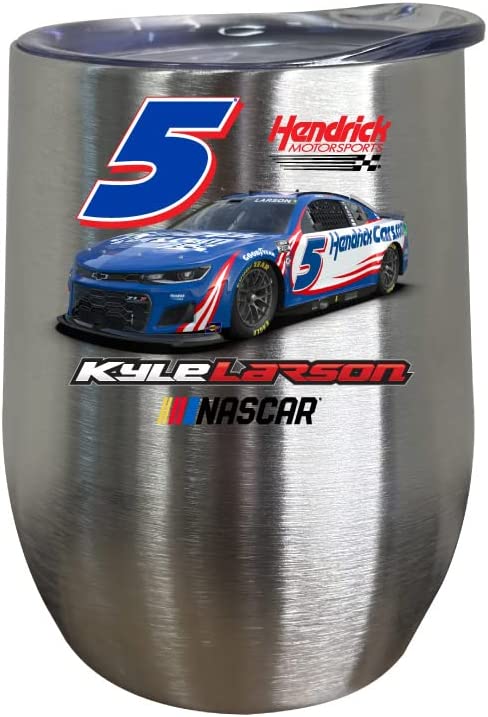 #5 Kyle Larson Officially Licensed 12oz Insulated Wine Stainless Steel Tumbler