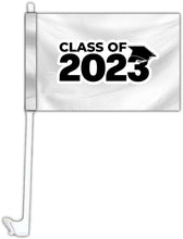 Load image into Gallery viewer, Class of 2023 Graduation Senior Grad Car Flag Set Of 2
