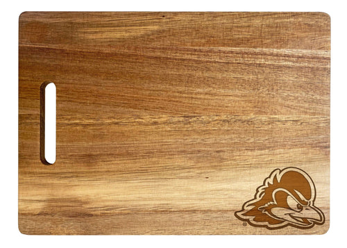 Delaware Blue Hens Classic Acacia Wood Cutting Board - Small Corner Logo