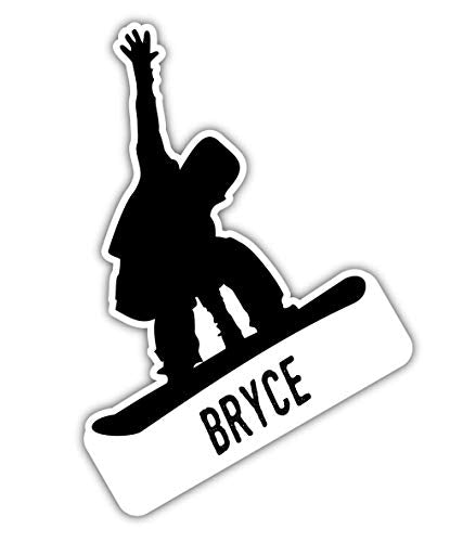 Bryce Virginia Ski Adventures Souvenir 4 Inch Vinyl Decal Sticker