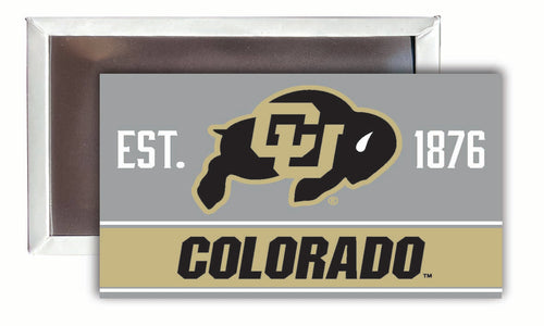 Colorado Buffaloes  2x3-Inch NCAA Vibrant Collegiate Fridge Magnet - Multi-Surface Team Pride Accessory Single Unit