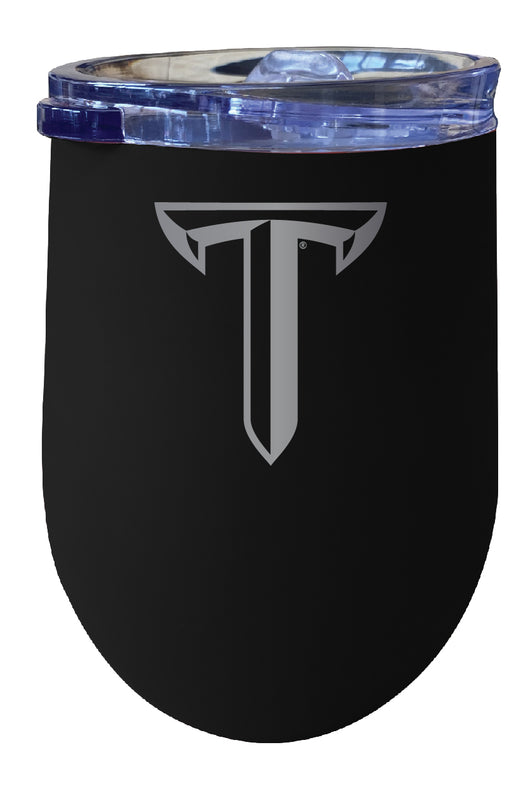 Troy University NCAA Laser-Etched Wine Tumbler - 12oz  Stainless Steel Insulated Cup