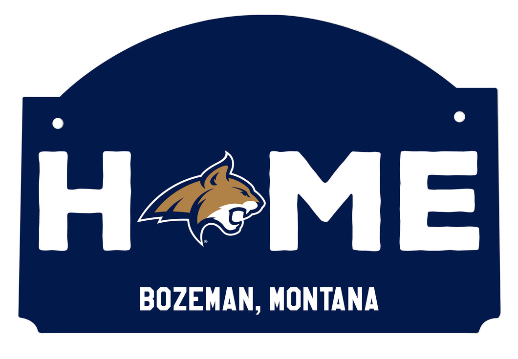 Montana State Bobcats Wood Sign with String