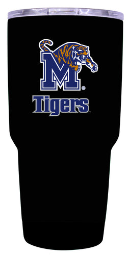 Memphis Tigers Mascot Logo Tumbler - 24oz Color-Choice Insulated Stainless Steel Mug