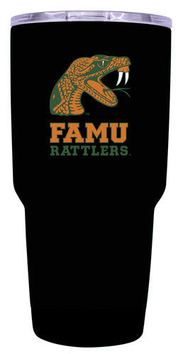 Florida A&M Rattlers Mascot Logo Tumbler - 24oz Color-Choice Insulated Stainless Steel Mug
