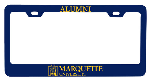 NCAA Marquette Golden Eagles Alumni License Plate Frame - Colorful Heavy Gauge Metal, Officially Licensed