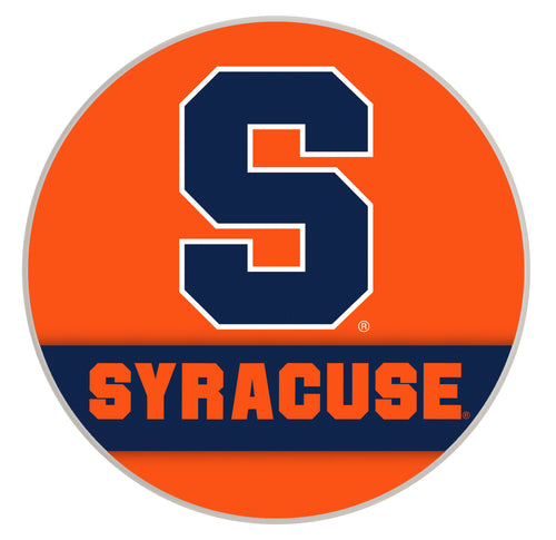 Syracuse Orange Officially Licensed Paper Coasters (4-Pack) - Vibrant, Furniture-Safe Design