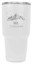 Load image into Gallery viewer, Vail Colorado Ski Snowboard Winter Souvenir Laser Engraved 24 oz Insulated Stainless Steel Tumbler
