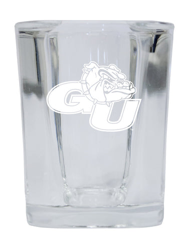 Gonzaga Bulldogs NCAA Collector's Edition 2oz Square Shot Glass - Laser Etched Logo 
