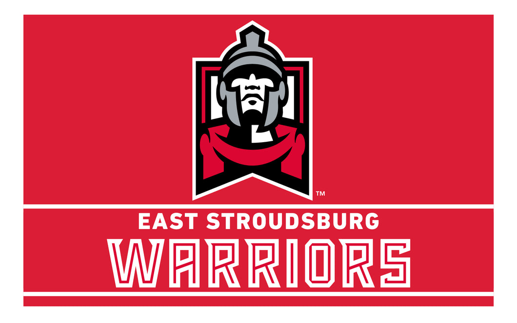 East Stroudsburg University Wood Sign with Frame