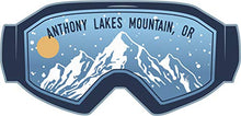 Load image into Gallery viewer, Anthony Lakes Mountain Oregon Ski Adventures Souvenir 4 Inch Vinyl Decal Sticker
