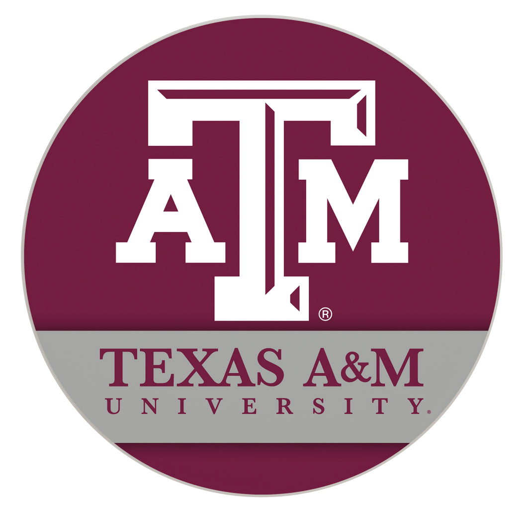 Texas A&M Aggies Officially Licensed Paper Coasters (4-Pack) - Vibrant, Furniture-Safe Design