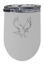 Load image into Gallery viewer, North Carolina Central Eagles 12 oz Etched Insulated Wine Stainless Steel Tumbler - Choose Your Color
