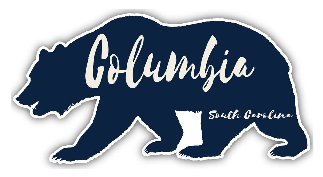 Columbia South Carolina Souvenir Decorative Stickers (Choose theme and size)