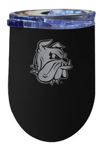Load image into Gallery viewer, Minnesota Duluth Bulldogs 12 oz Etched Insulated Wine Stainless Steel Tumbler - Choose Your Color
