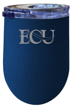 Load image into Gallery viewer, East Central University Tigers NCAA Laser-Etched Wine Tumbler - 12oz  Stainless Steel Insulated Cup

