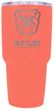 Load image into Gallery viewer, Butler Bulldogs 24 oz Laser Engraved Stainless Steel Insulated Tumbler - Choose Your Color.
