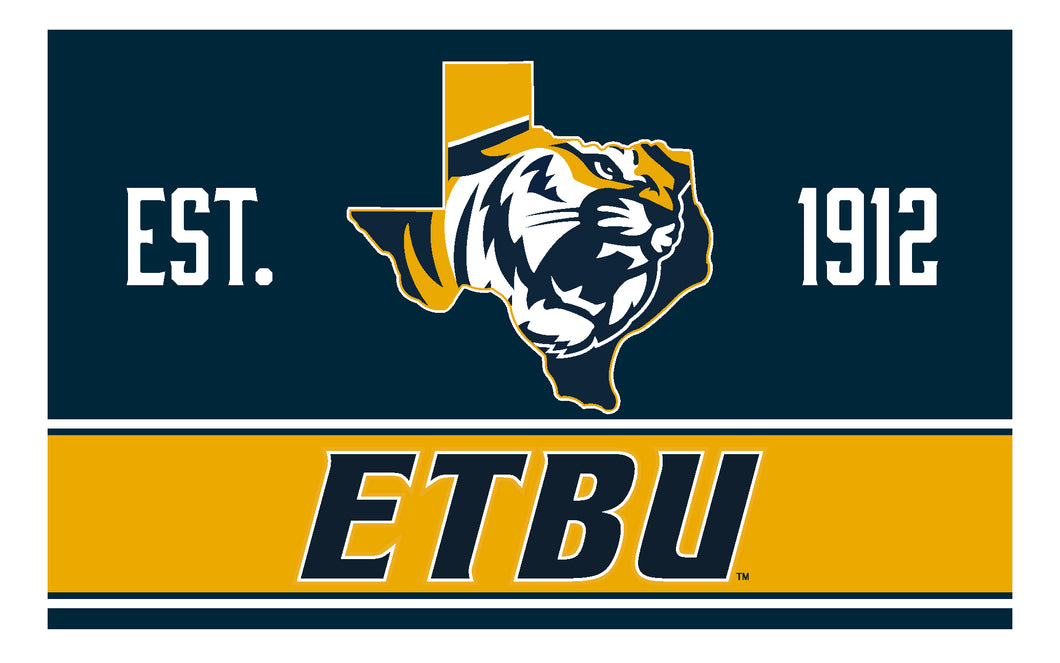 East Texas Baptist University Wood Sign with Frame